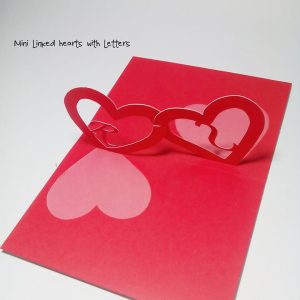 Linked Hearts 3D Template