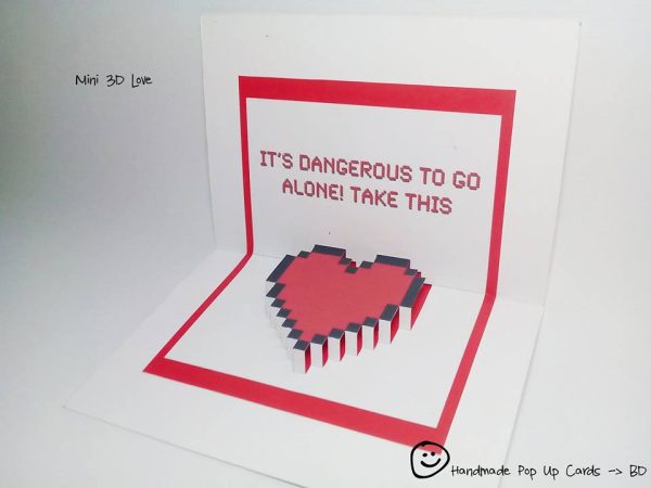 Mini Heart 2D Template