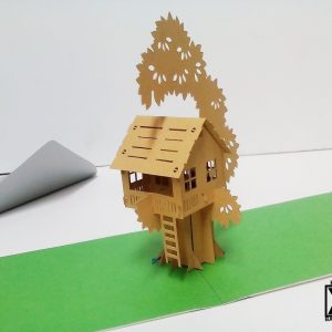 Tree House 3D Template
