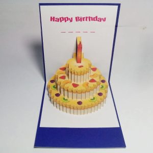 Three Layer Birthday Cake Template
